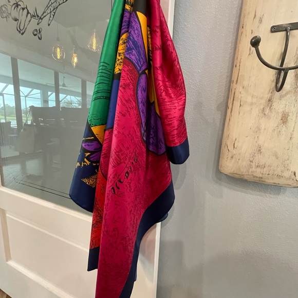 EUC PALOMA PICASSO Vintage Scarf - Picture 6 of 14